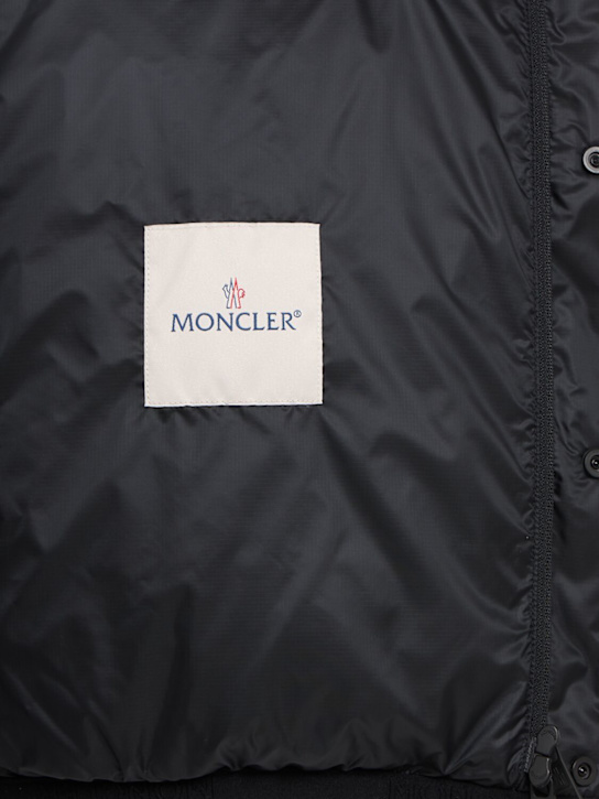 Moncler: Moulleau quilted nylon down shirt jacket