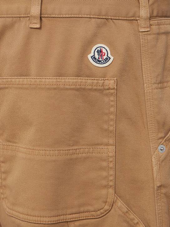 Moncler: Cargo cotton gabardine pants