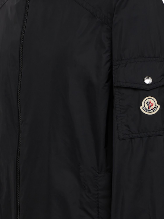 Moncler: Etiache nylon hooded rain jacket