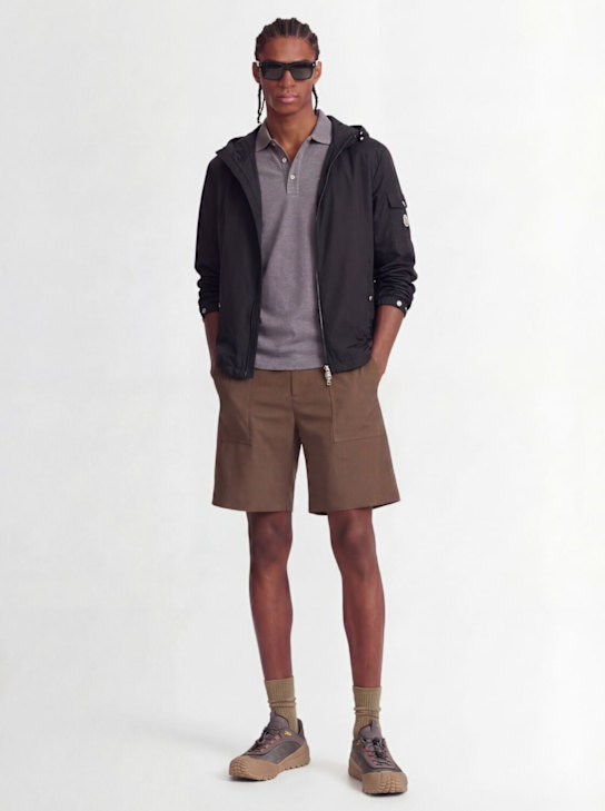 Moncler - Etiache nylon hooded rain jacket