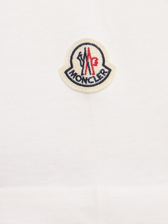 Moncler: Safari wardrobe print cotton t-shirt
