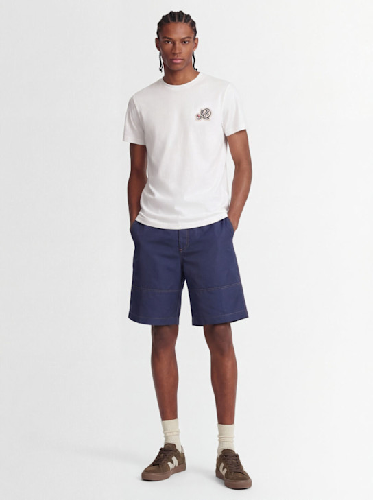 Moncler - Double logo patch cotton t-shirt