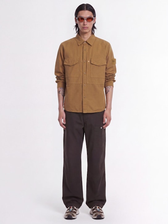 Stone Island - Cotton & linen overshirt