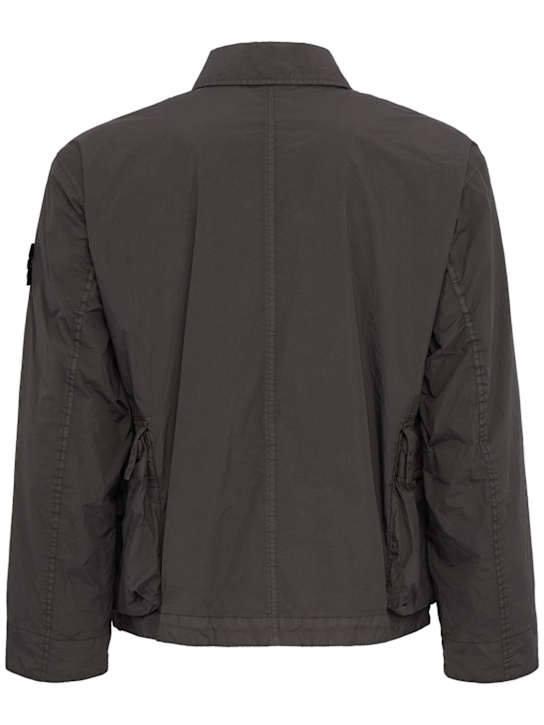 Stone Island: Logo nylon field jacket