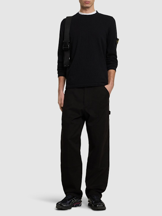 Stone Island: Crewneck cotton sweater