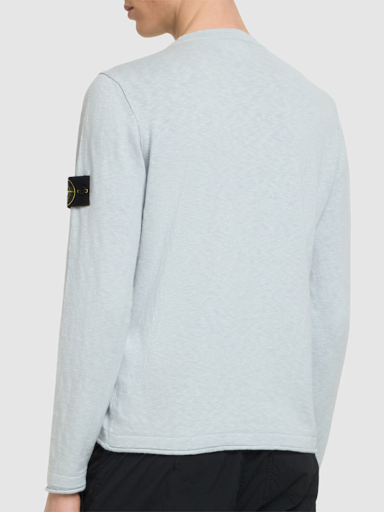 Stone Island: Crewneck cotton sweater