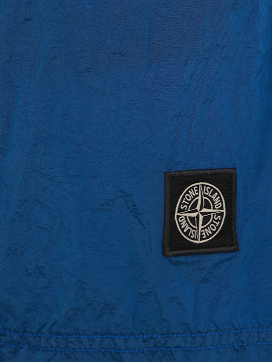 Stone Island: Logo nylon shorts