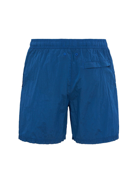 Stone Island: Logo nylon shorts