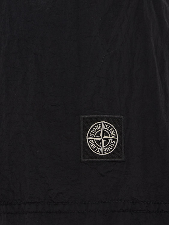 Stone Island: Logo nylon shorts
