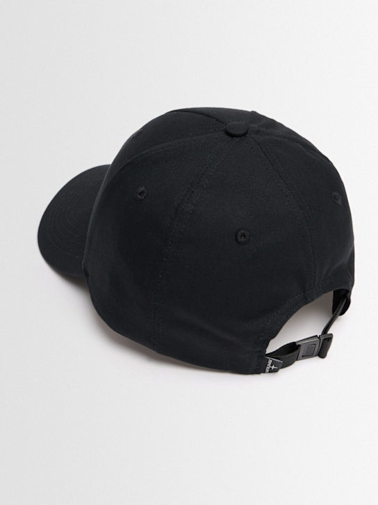 Stone Island: Logo cotton baseball cap