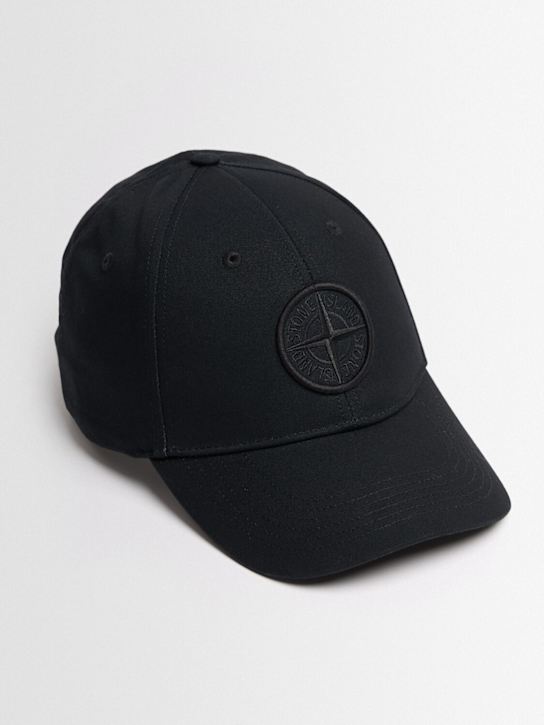 Stone Island - Logo cotton baseball cap