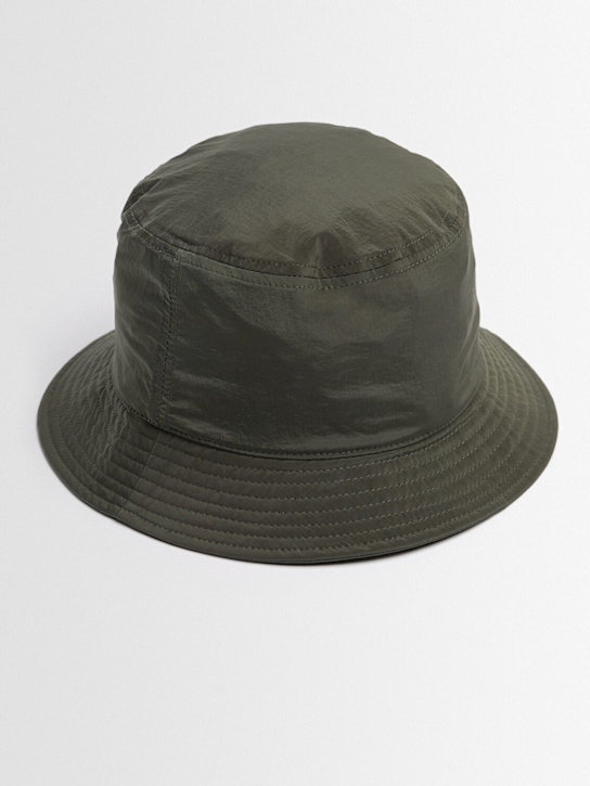 Stone Island: Logo nylon bucket hat