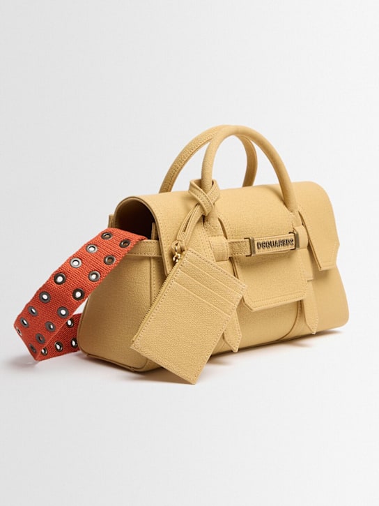 Dsquared2: Twin Utility leather shoulder bag