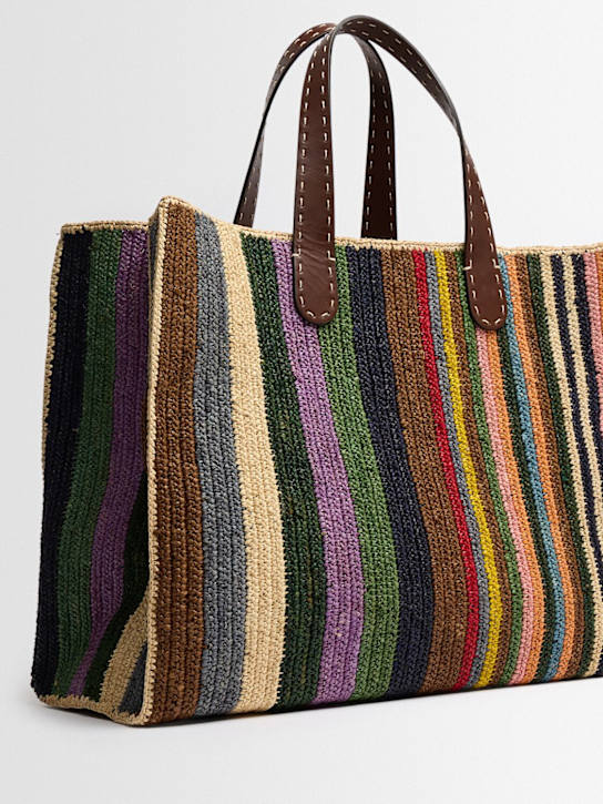 Dsquared2: Summer Dream raffia tote bag