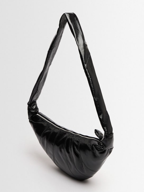 Lemaire: Medium Baumwolltasche mit Beschichtung „Croissant“