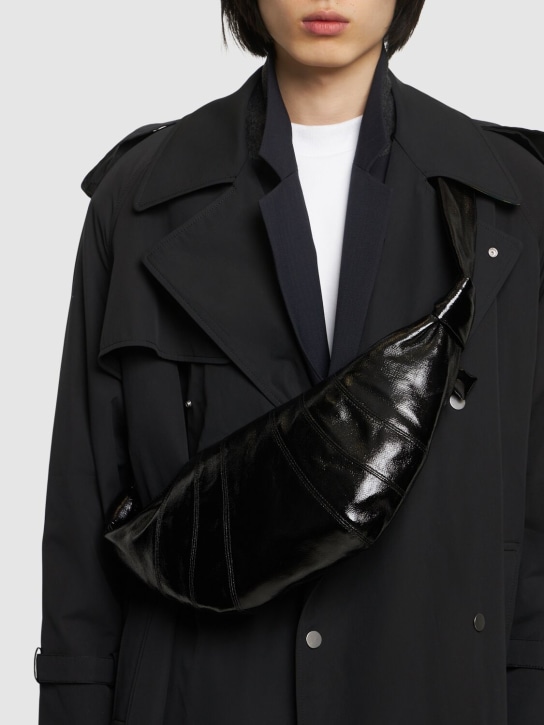 Lemaire - Medium Baumwolltasche mit Beschichtung „Croissant“