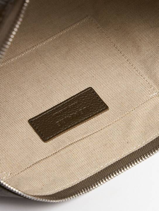 Lemaire: Small Croissant grain leather bag