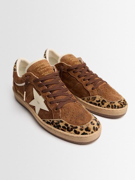 Golden Goose: Ballstar suede sneakers