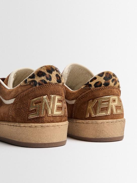 Golden Goose: Ballstar suede sneakers