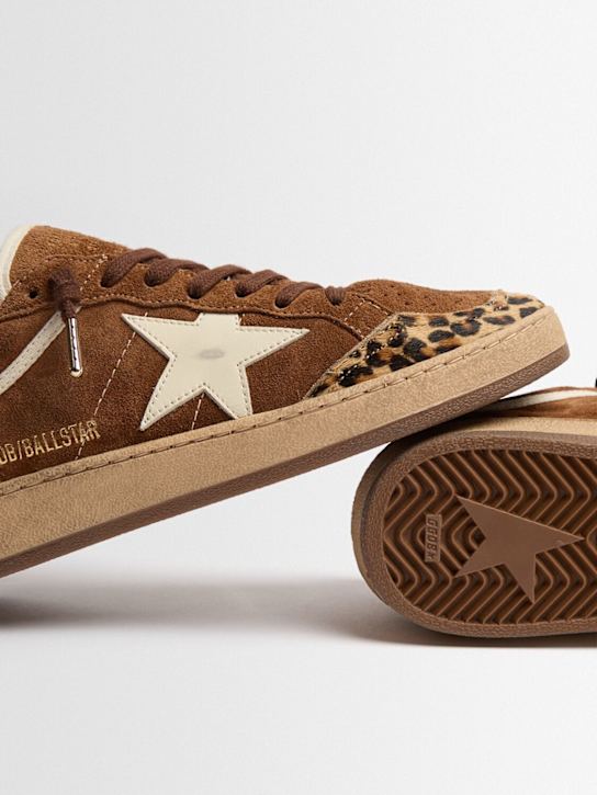 Golden Goose: Ballstar suede sneakers