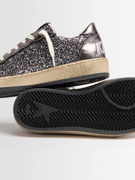 Golden Goose: Ballstar glittered sneakers