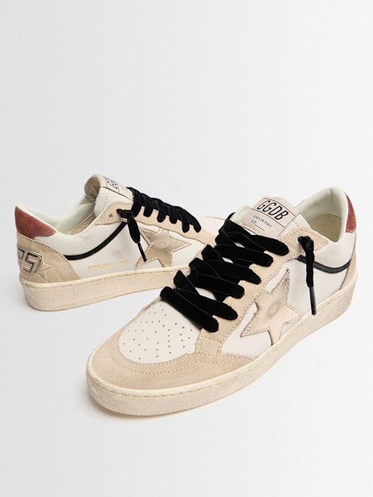 Golden Goose - Ballstar laminated leather sneakers