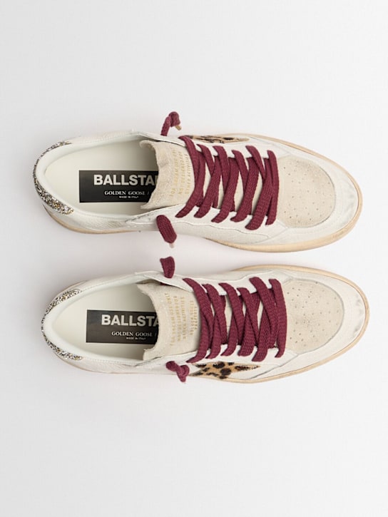 Golden Goose: Ballstar leather sneakers