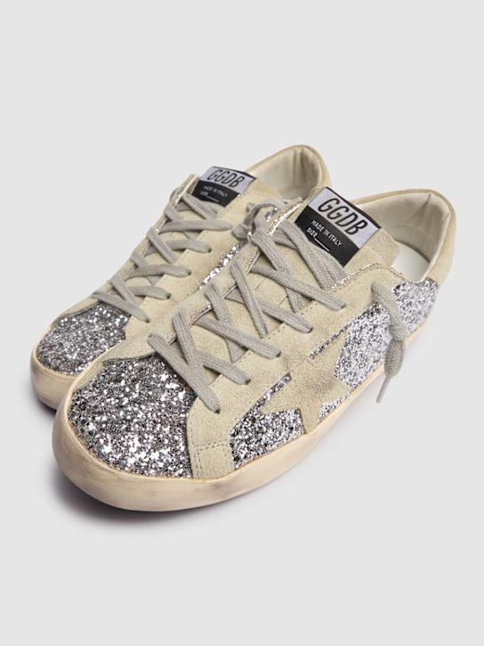 Golden Goose: Sneakers Super-Star glitter 20mm