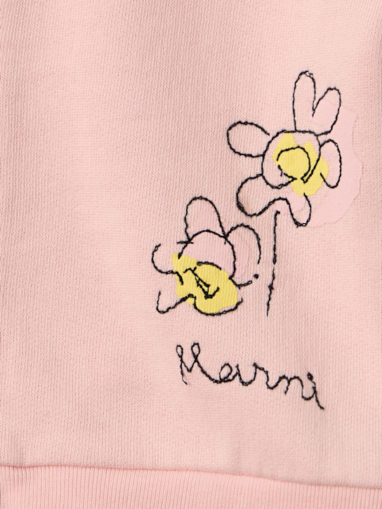 Marni Junior - Printed cotton sweatshirt
