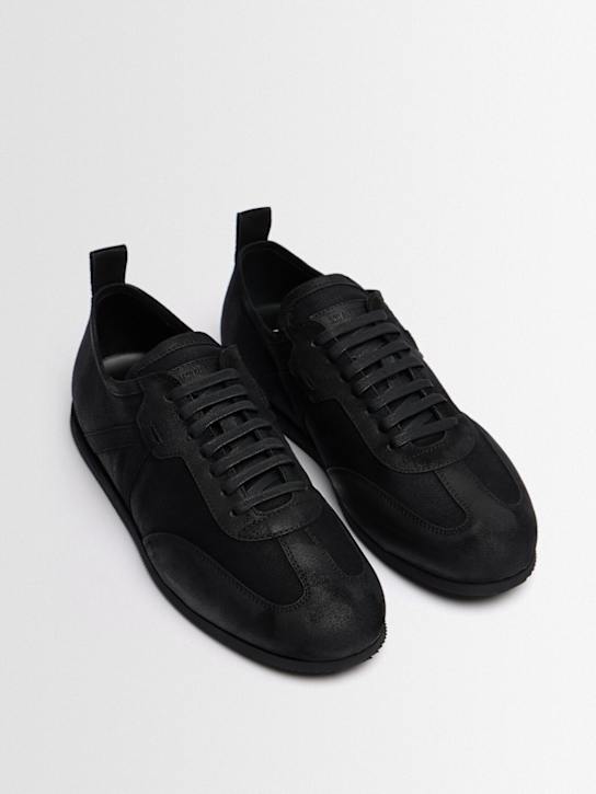 Ann Demeulemeester: Weiche Low-Top-Boxschuhe „Siru“