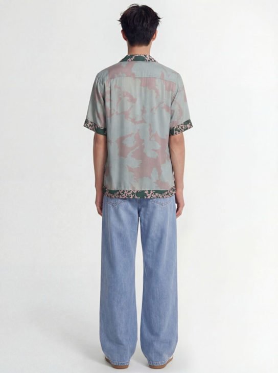 Dries Van Noten: Hemd aus Cupro „Carltone“