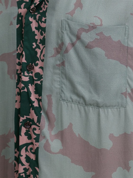 Dries Van Noten: Hemd aus Cupro „Carltone“