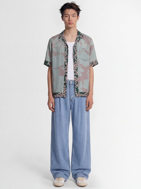 Dries Van Noten - Hemd aus Cupro „Carltone“