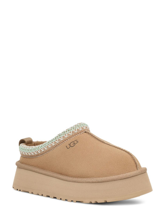 Ugg: Mocassins compensés en shearling Tazz 40 mm