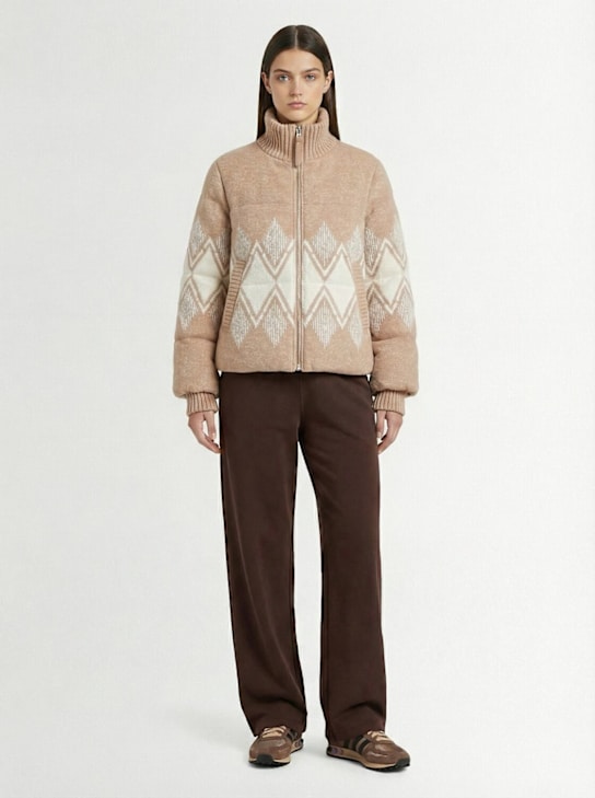 Varley: Belinda knit puffer jacket