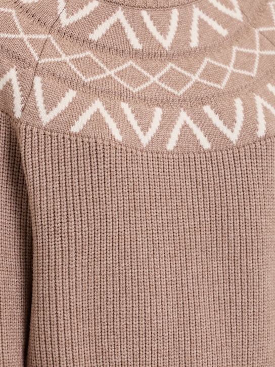 Varley: Marcie Fairisle yoke knit sweater