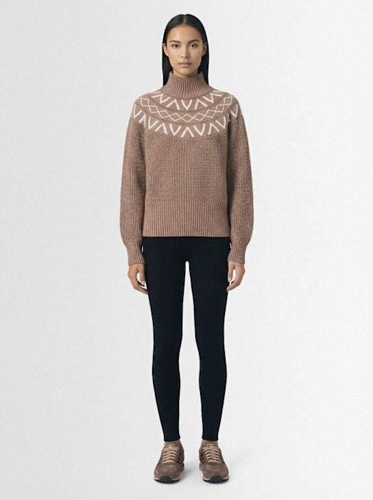 Varley - Marcie Fairisle yoke knit sweater