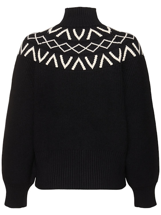 Varley: Marcie Fairisle yoke knit sweater