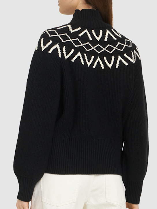 Varley: Marcie Fairisle yoke knit sweater