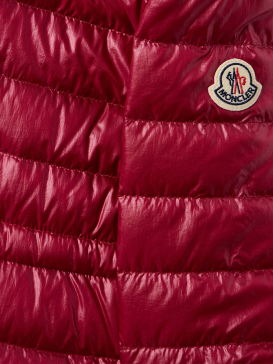 Moncler: Fem shiny nylon down jacket