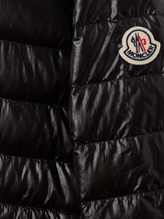 Moncler - Fem shiny nylon down jacket