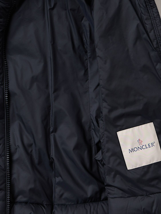 Moncler: Ayfer square-quilted nylon down jacket