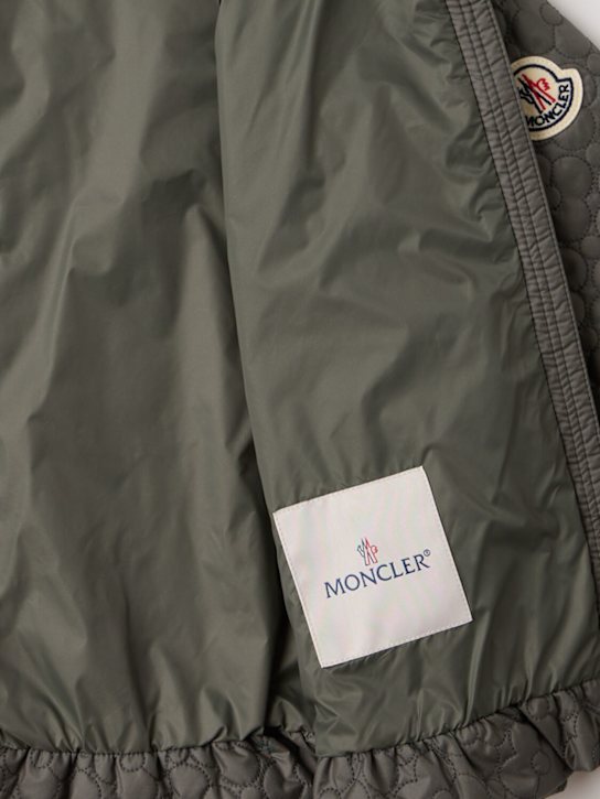Moncler: Kamelya floral-quilted padded jacket