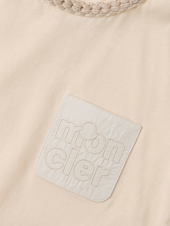 Moncler - Logo pocket cotton t-shirt