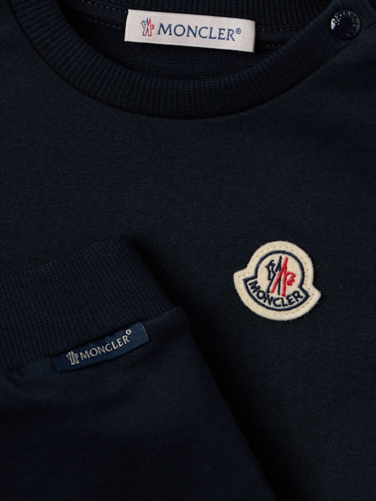 Moncler - Tricolour cotton tracksuit set