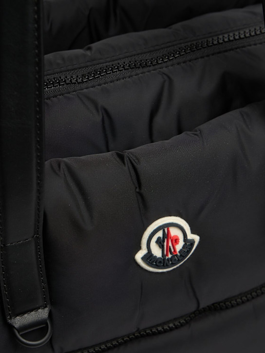 Moncler: Logo nylon diaper bag