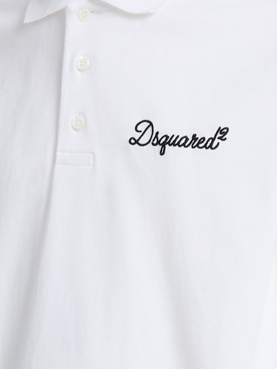 Dsquared2: Polo Tennis in cotone