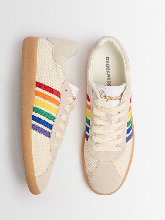 Dsquared2 - Sneakers in poly e pelle con logo