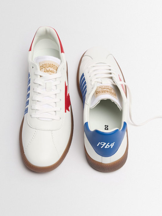 Dsquared2 - Sneakers con logo in pelle e poly
