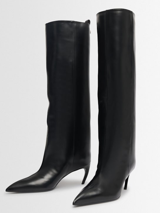 The Attico: 65mm hohe Stiefeletten aus Leder